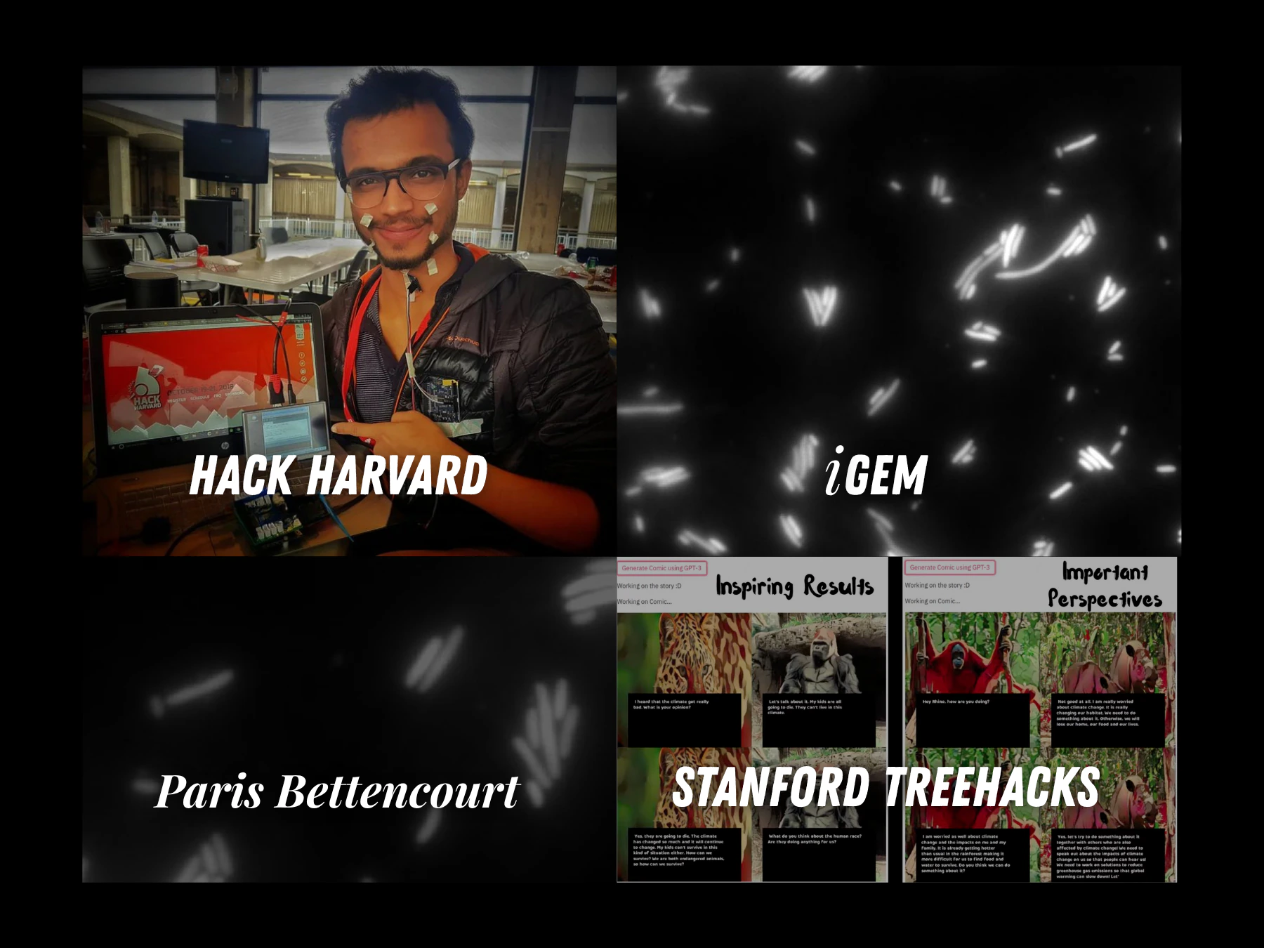 Award-winning prototypes spanning silent-speech sensing, generative AI, and automated microscopy cell counting
